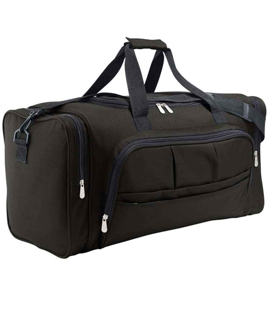 SOL'S Weekend Holdall in Black, front view