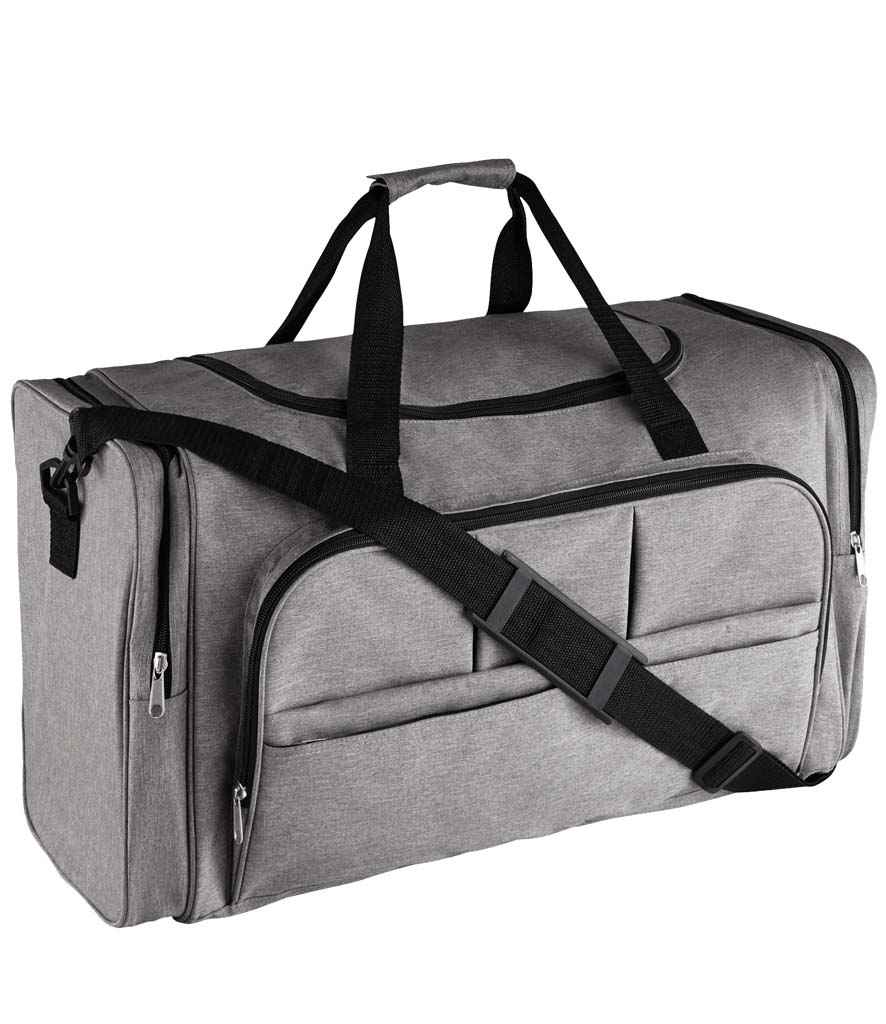 SOL'S Weekend Holdall in Heather Grey, front view