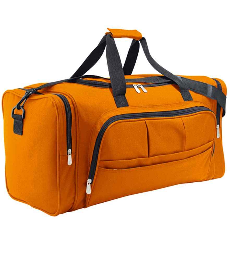 SOL'S Weekend Holdall in Orange, front view