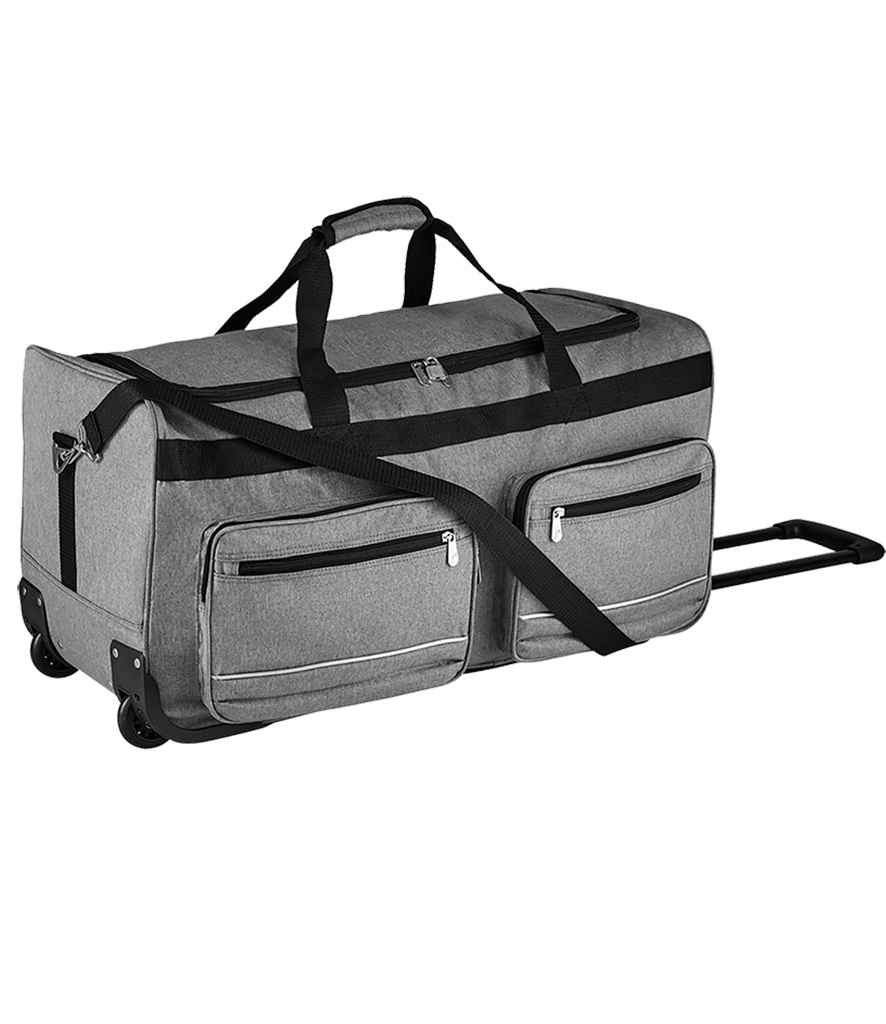 SOL'S Voyager Holdall in Heather Grey, front view