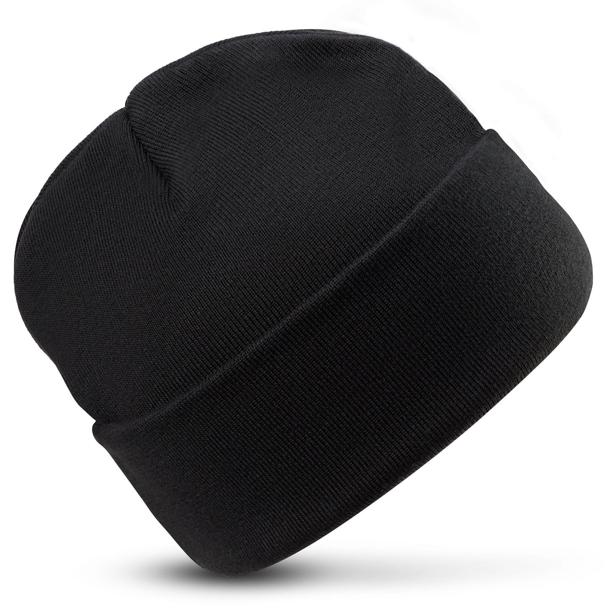 ØRN Beanie Hat – Black – front