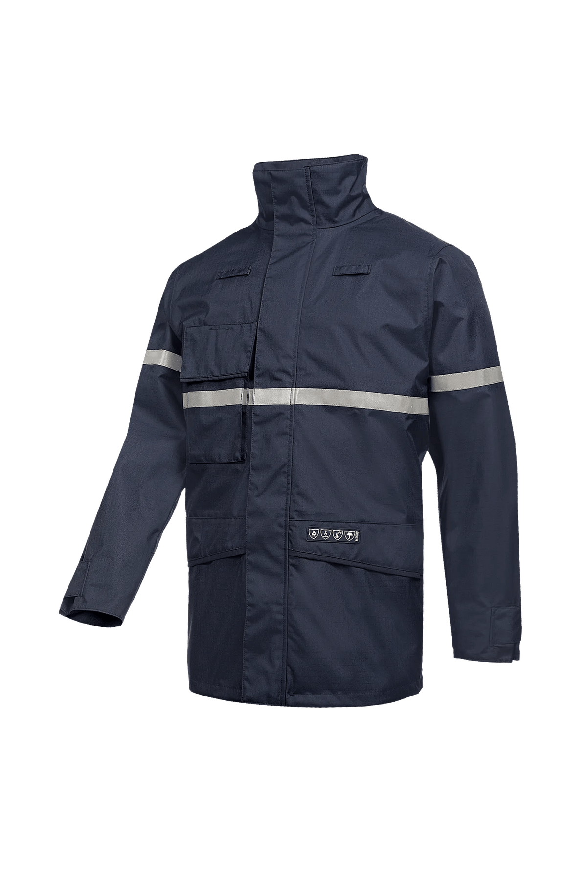 Sioen PRO Glenroy in Navy blue, side view