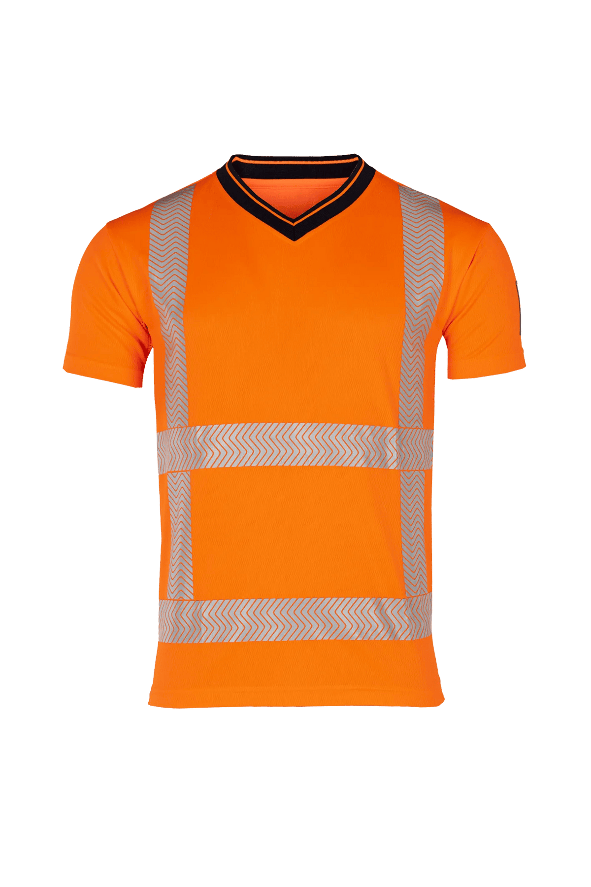 Sioen Alkum in High-vis orange, front view