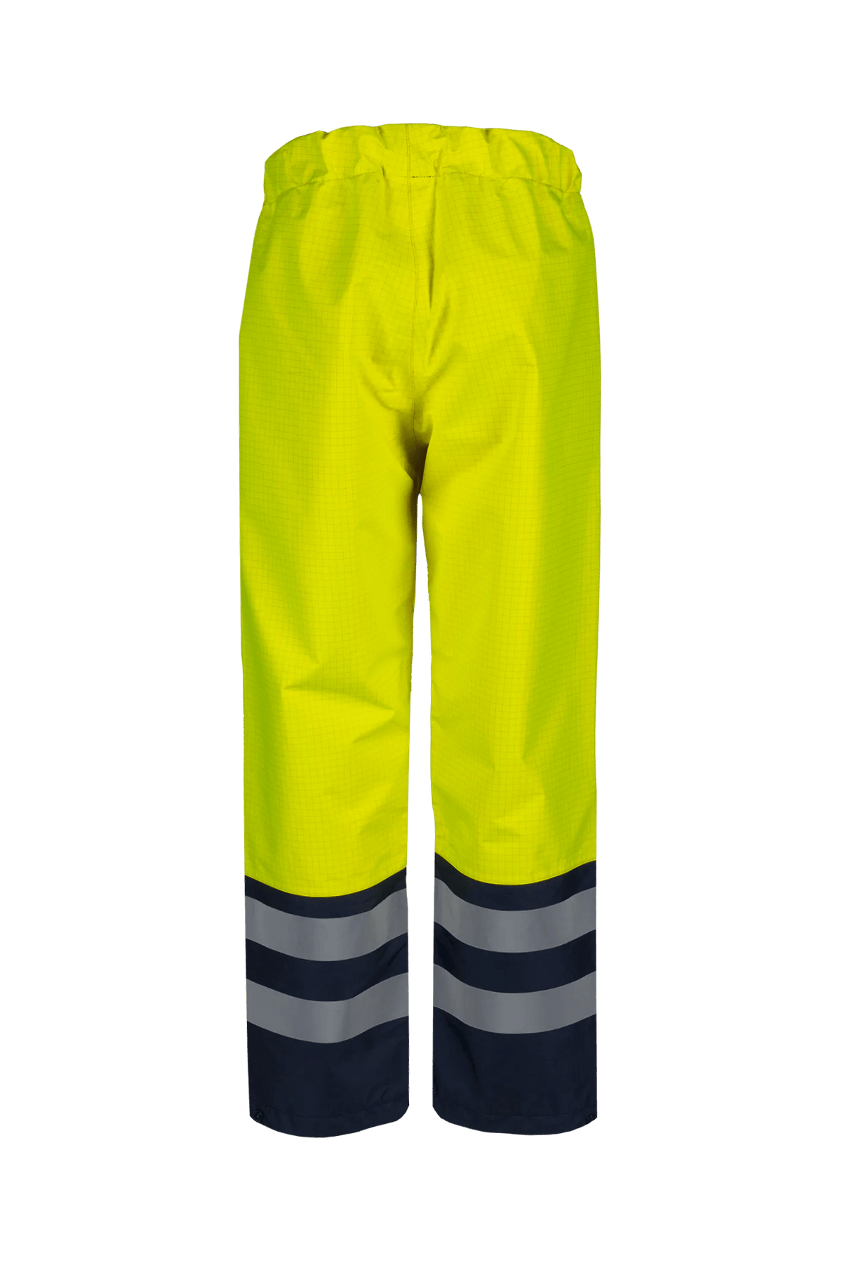 Sioen PRO Hovi in High-vis yellow/Navy blue, back view