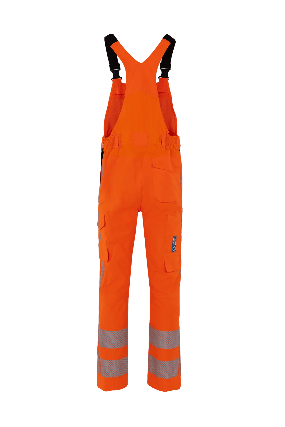 Sioen B-Tommel in High-vis orange, back view