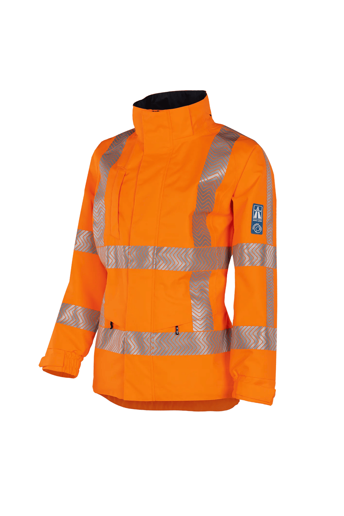 Sioen Edam Women in High-vis orange, side view