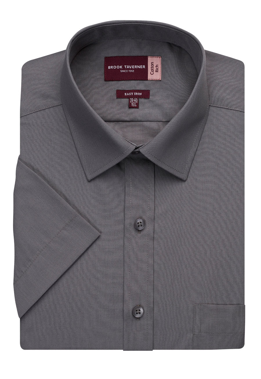 Brook Taverner Rosello Shirt in Grey, image 5