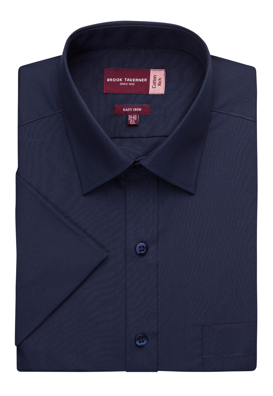 Brook Taverner Rosello Shirt in Navy, image 6