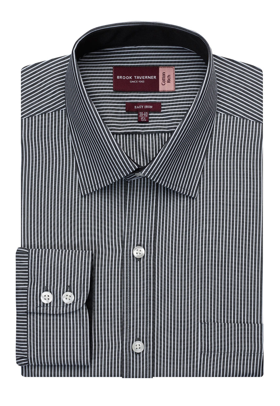 Brook Taverner Mantova Shirt in White, image 2