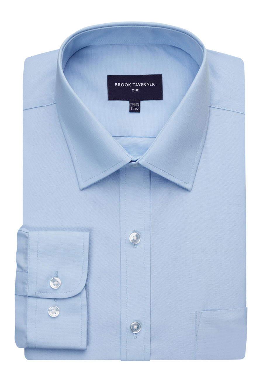 Brook Taverner Juno Shirt in Blue, image 2