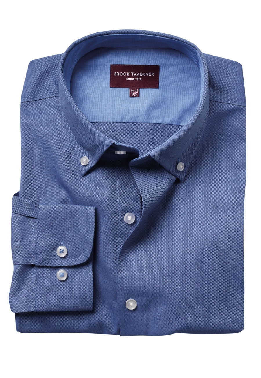 Brook Taverner Toronto Shirt in Blue, image 2