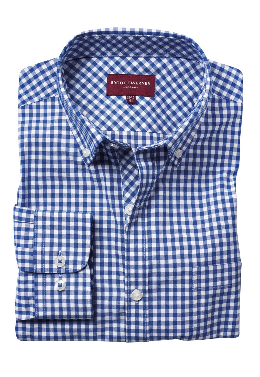 Brook Taverner Montana Shirt in Blue, main product image