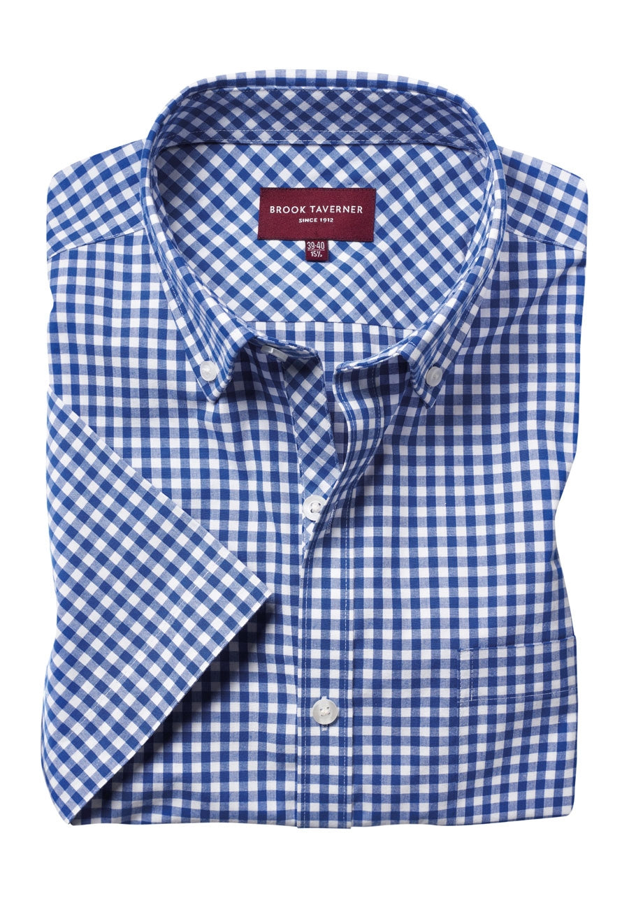 Brook Taverner Portland Shirt in Blue, main product image