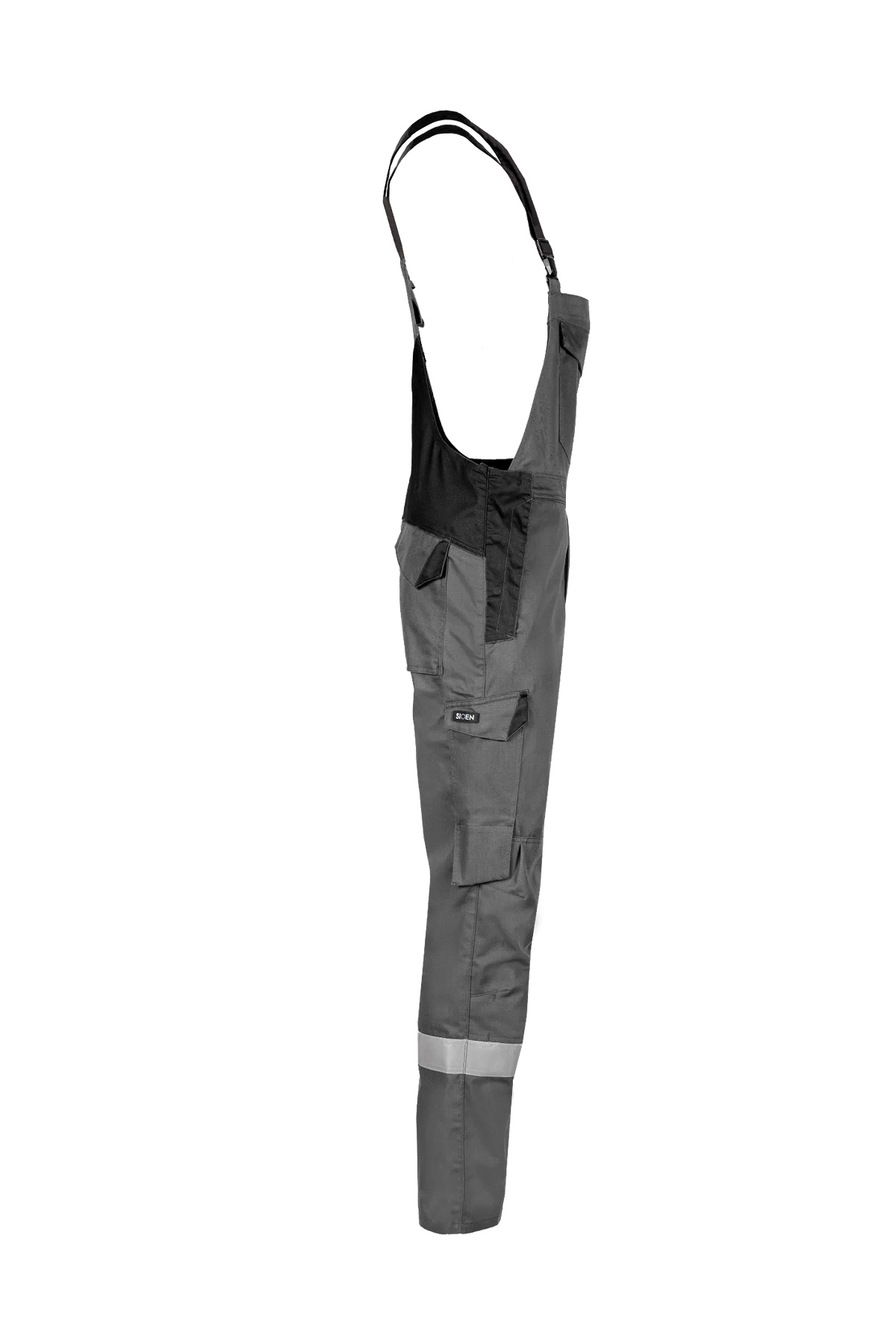 Sioen PRO B-Rigil in Anthracite grey/Black, side view