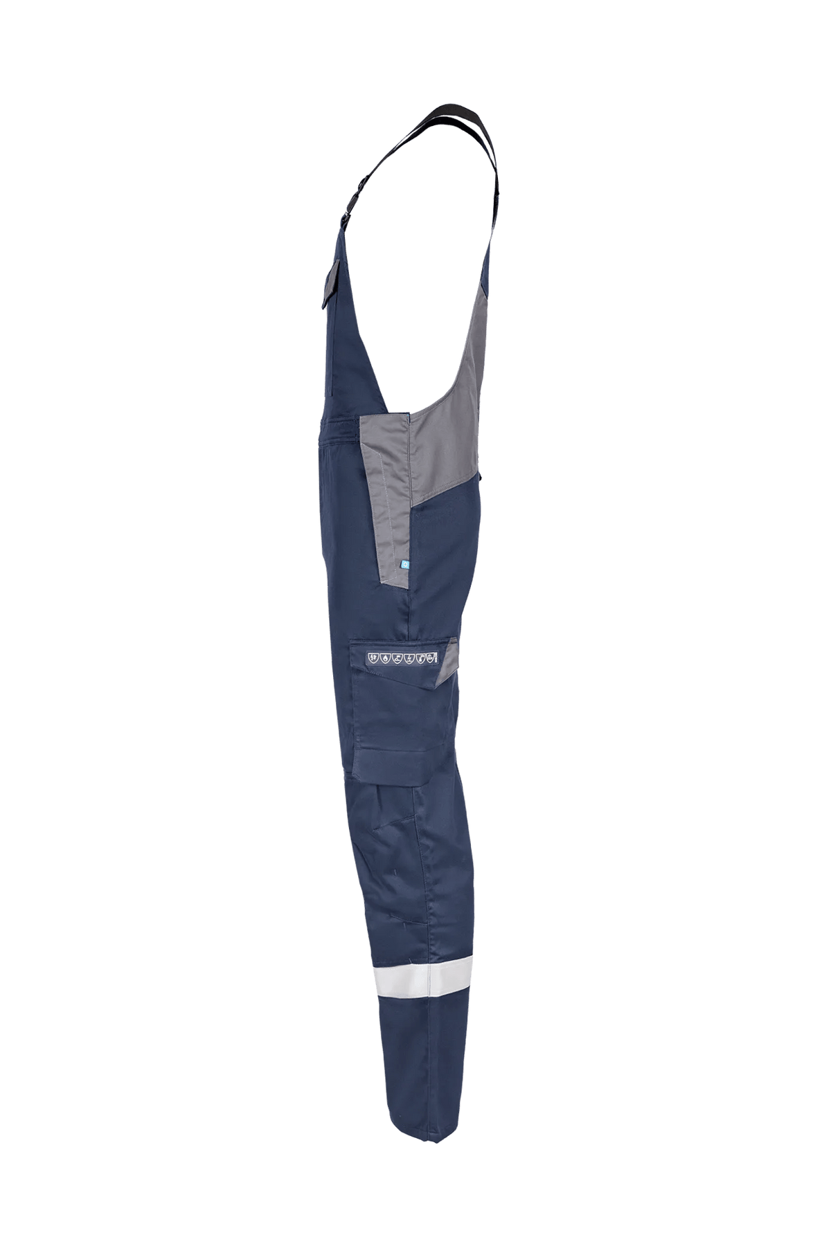 Sioen PRO B-Helin in Navy blue/Anthracite grey, side view
