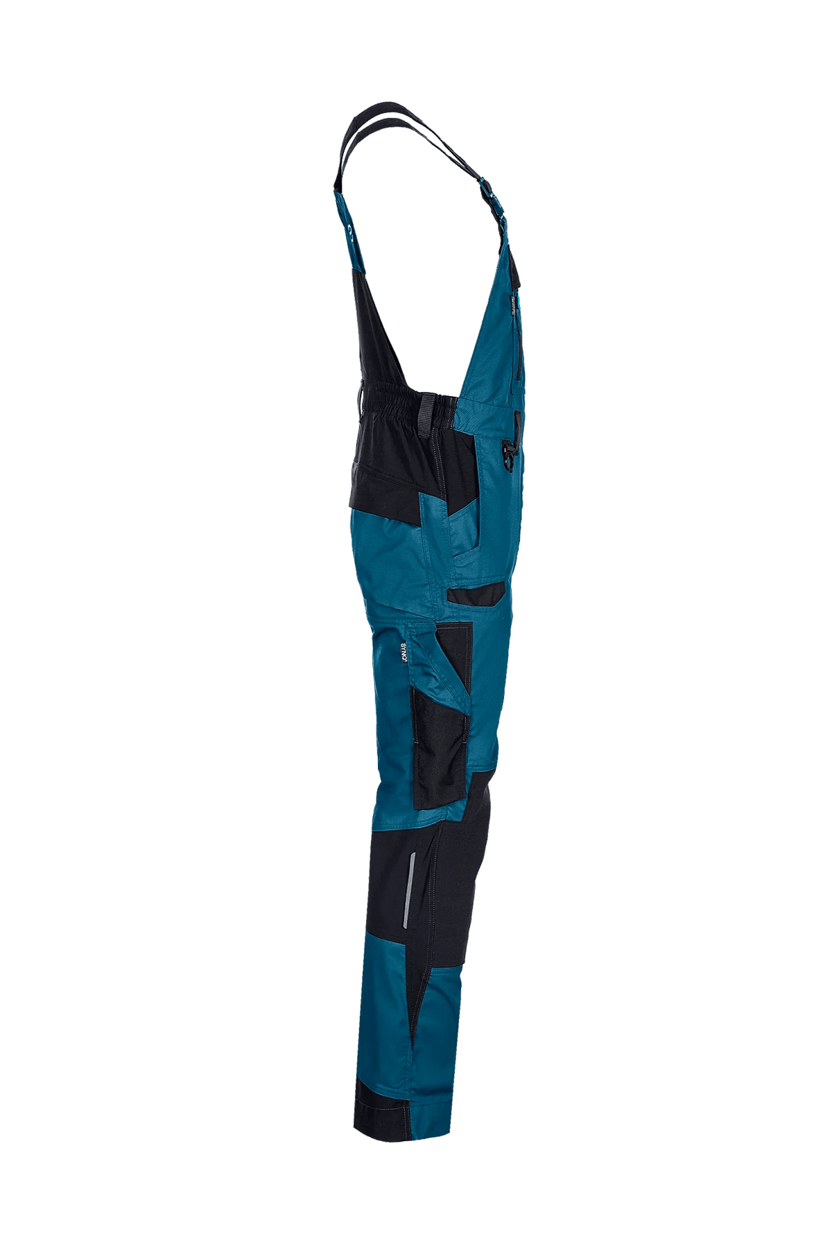 SYNQ Qombi in Petrol blue/Black, side view