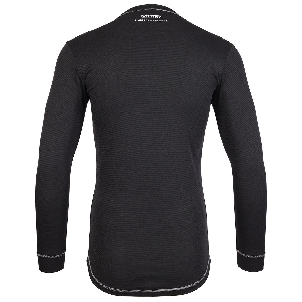 Tuffstuff 808 Basewear Long Sleeve T-Shirt in Black, image 4