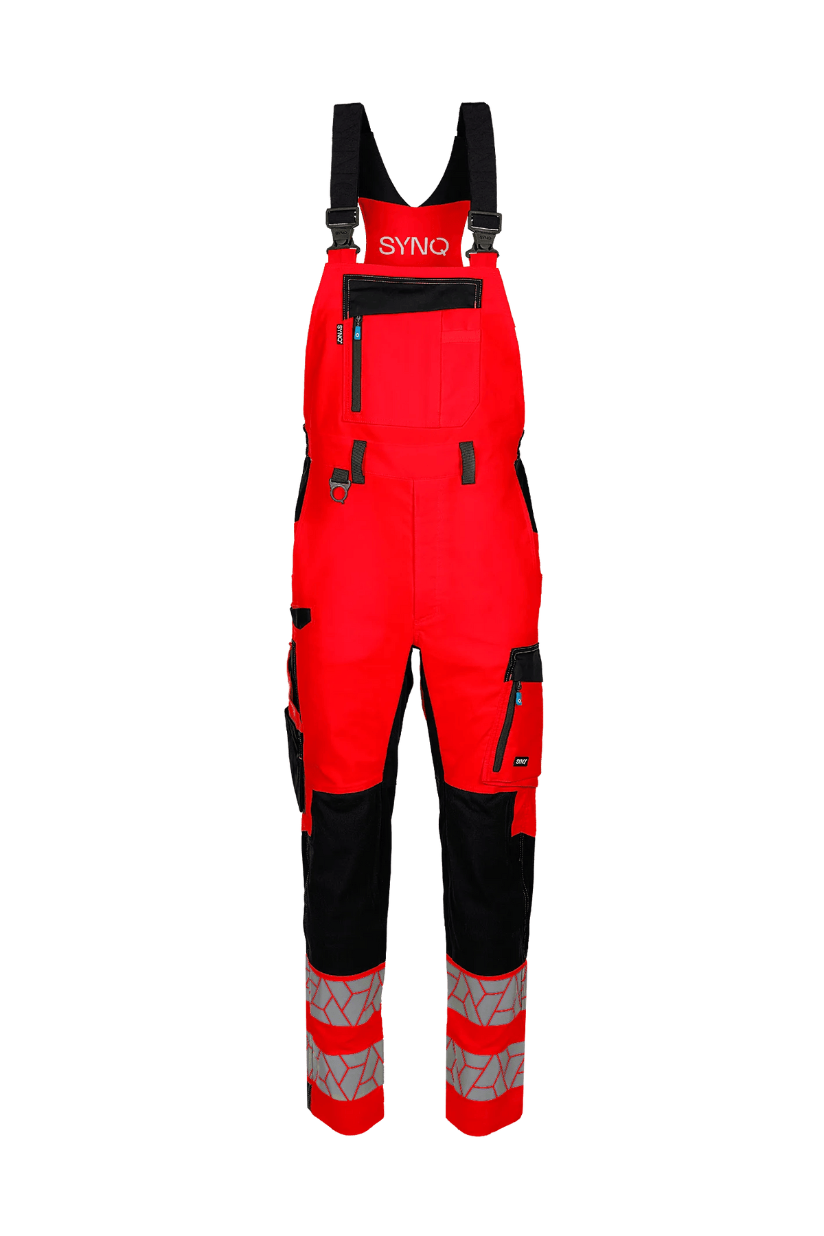SYNQ Breaqout in High-vis red/Black, front view