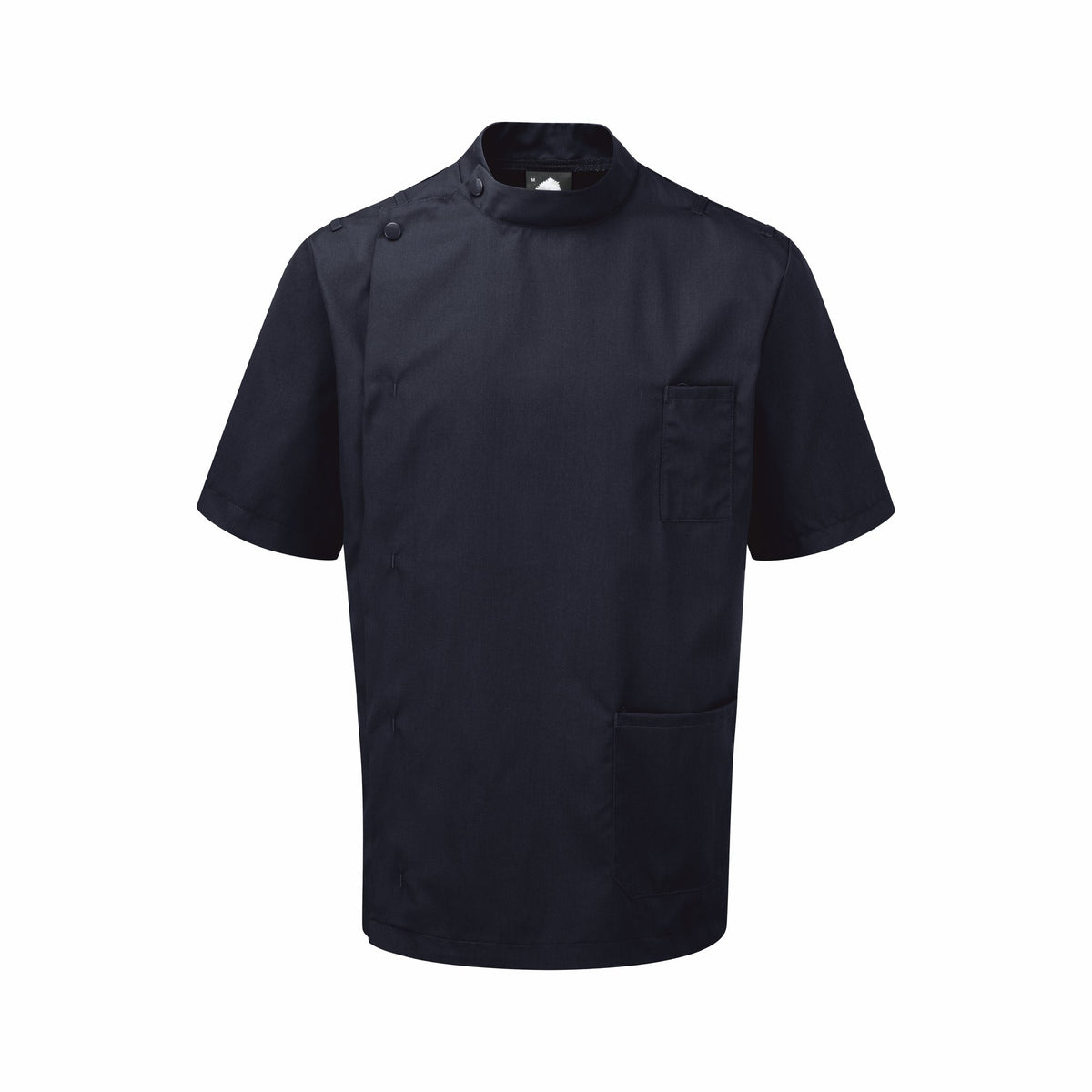 ØRN Newton High Collar Tunic – Navy – front