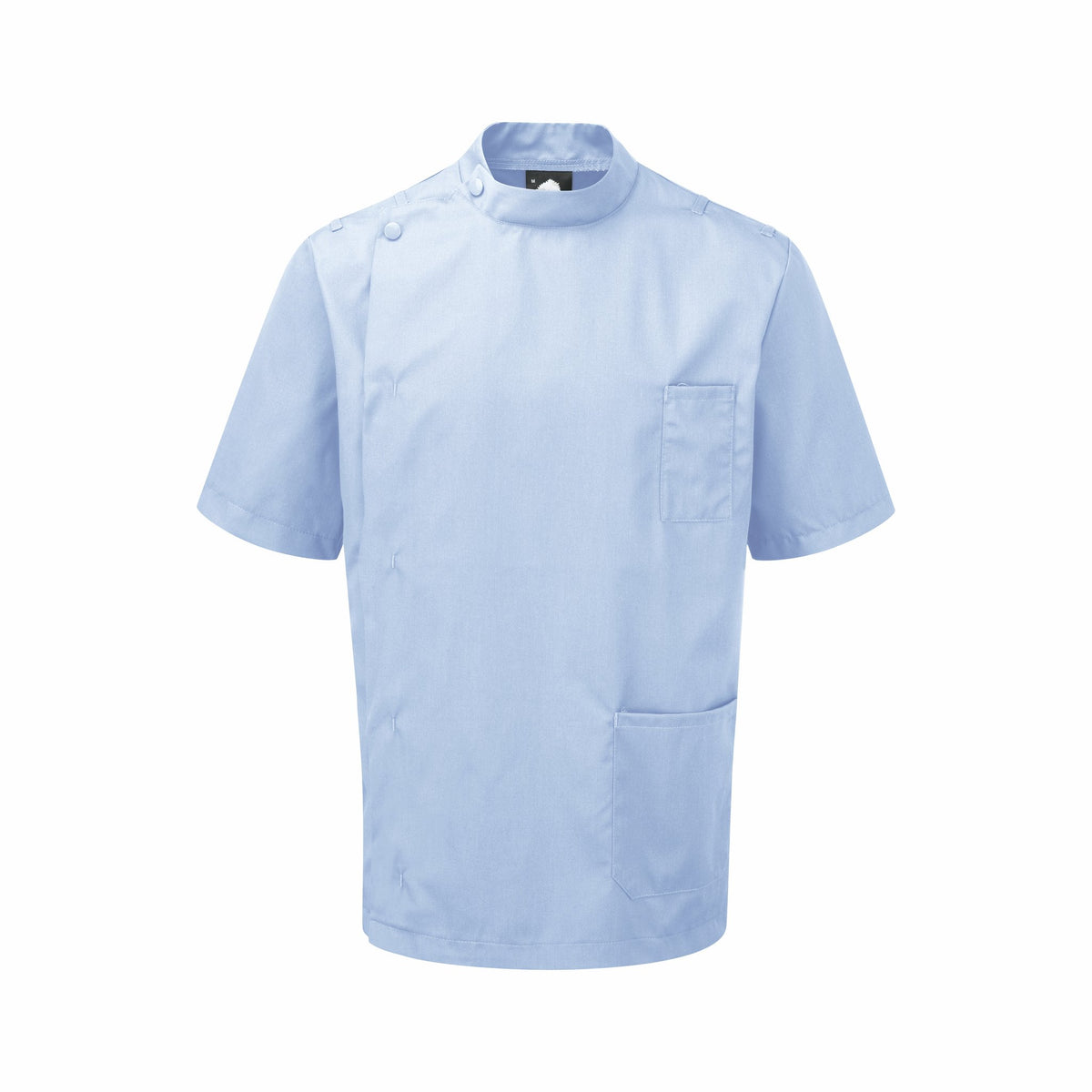 ØRN Newton High Collar Tunic – Sky – front