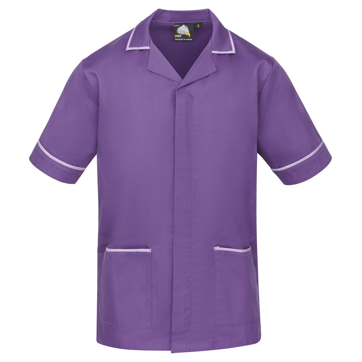 Orn Darwin Male Tunic - Purple - Lilac - front
