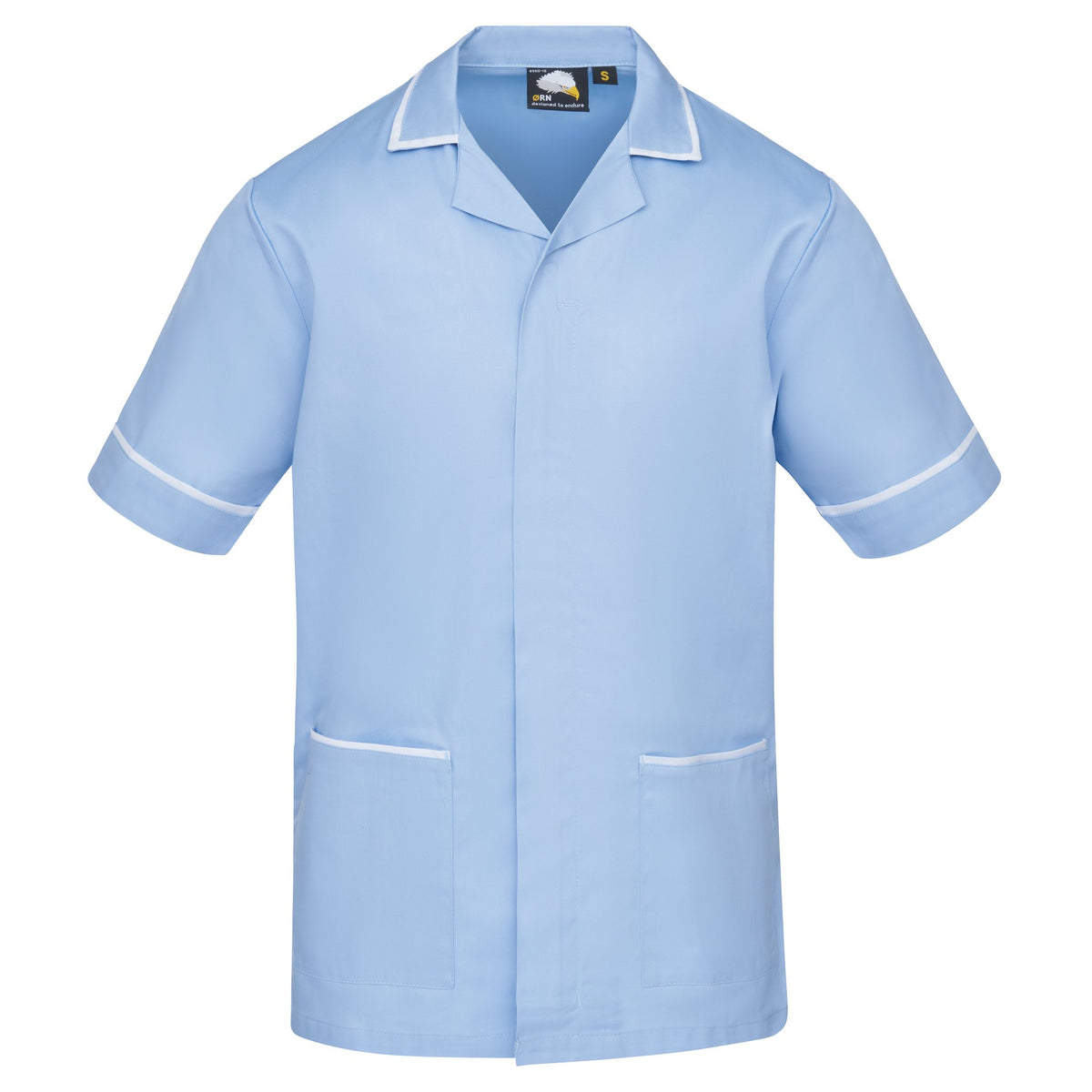Orn Darwin Male Tunic - Sky - White - front