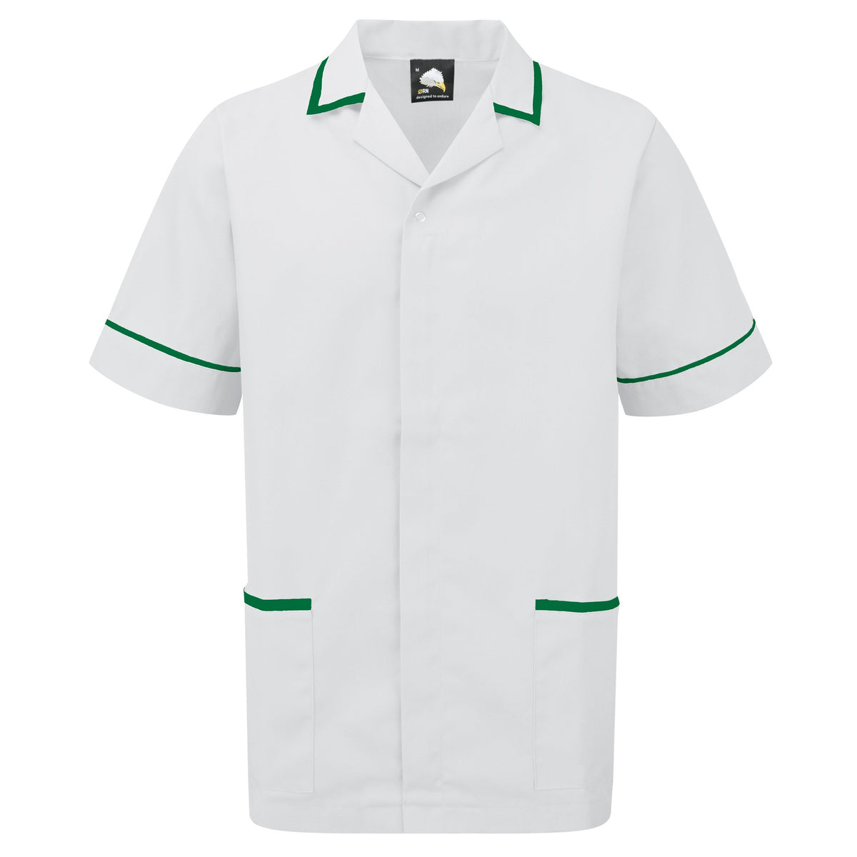 ØRN Darwin Male Tunic – White - Bottle – front