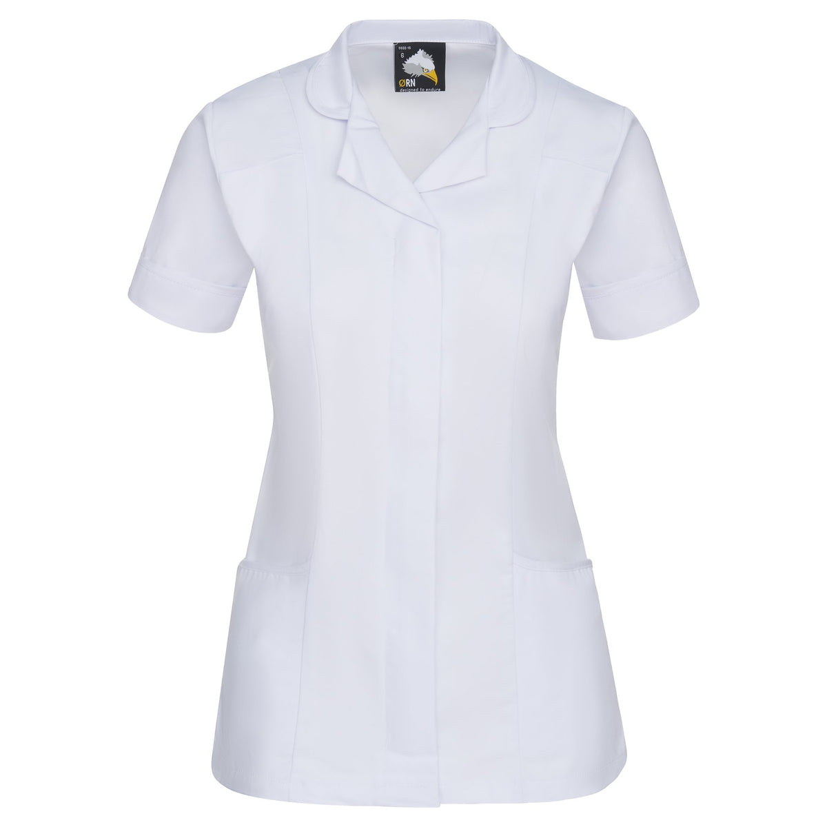 Orn Florence Classic Tunic - White - White - front