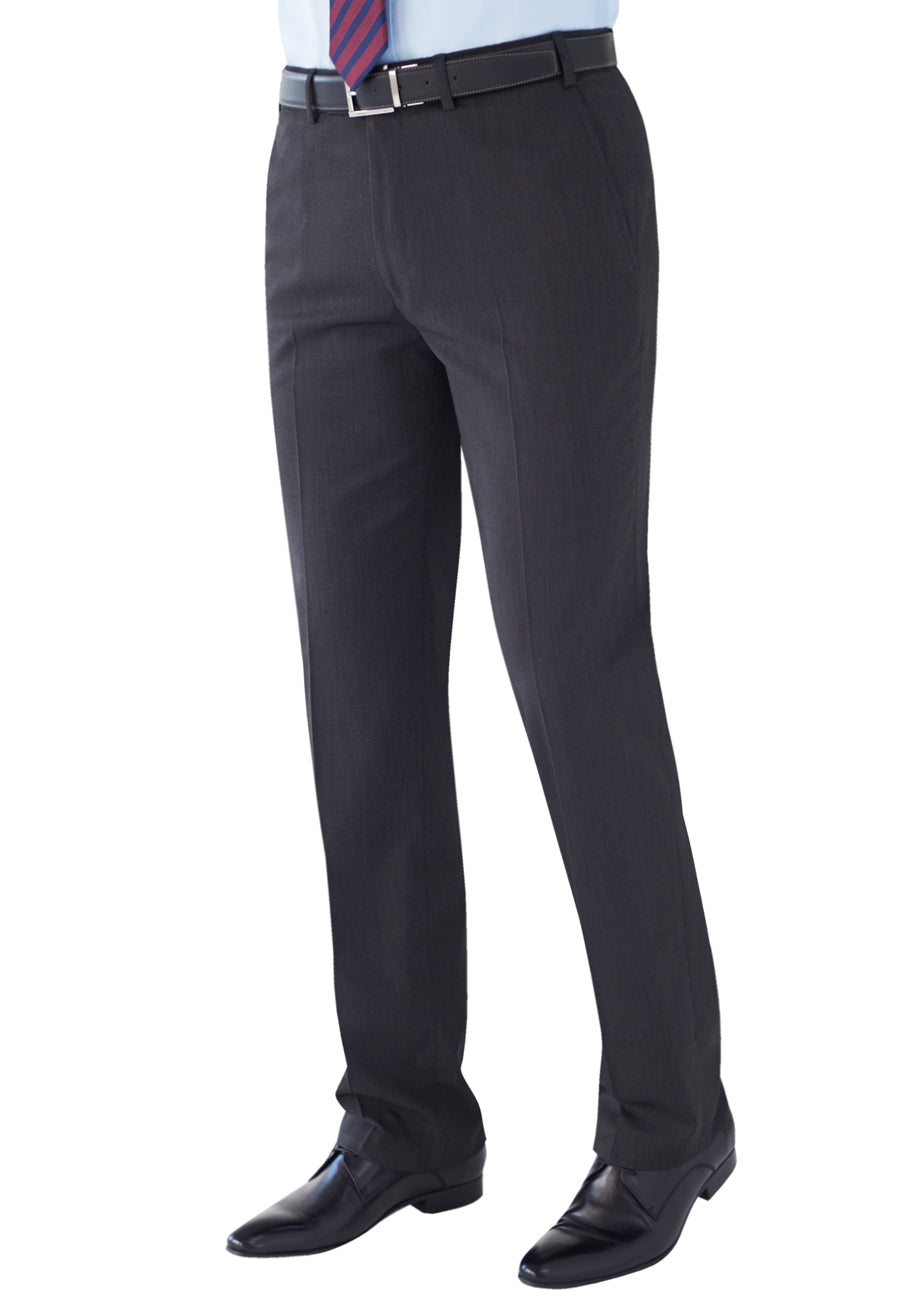 Brook Taverner Phene Trouser in Navy P/Dot, image 2