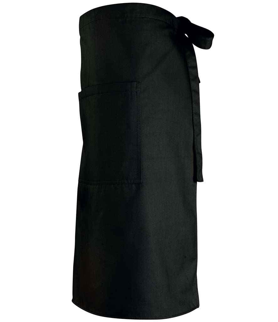 SOL'S Greenwich Apron in Deep Black, side view
