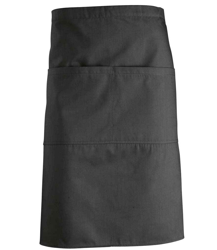SOL'S Greenwich Apron in Dark Grey, front view