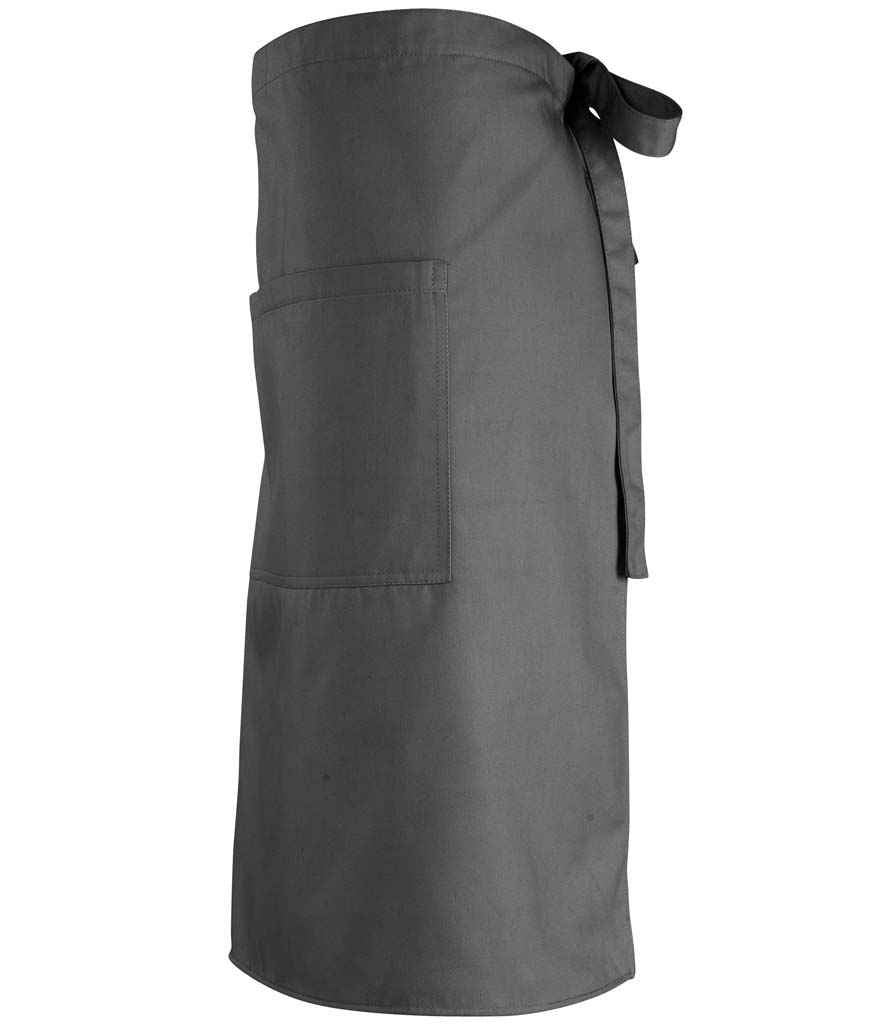 SOL'S Greenwich Apron in Dark Grey, side view