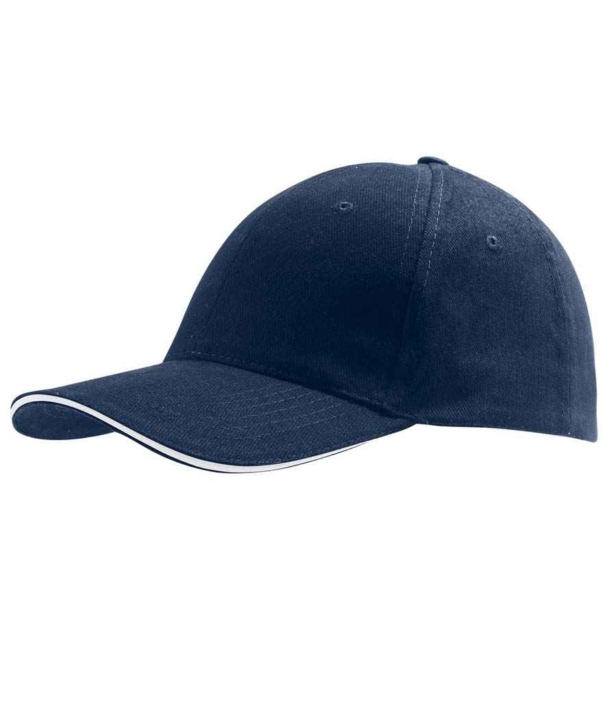 SOL'S Buffalo Cap in French Navy/White, front view