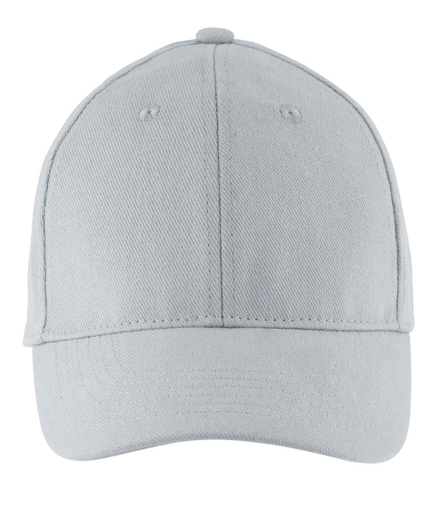 SOL'S Buffalo Cap in Pure Grey, front view