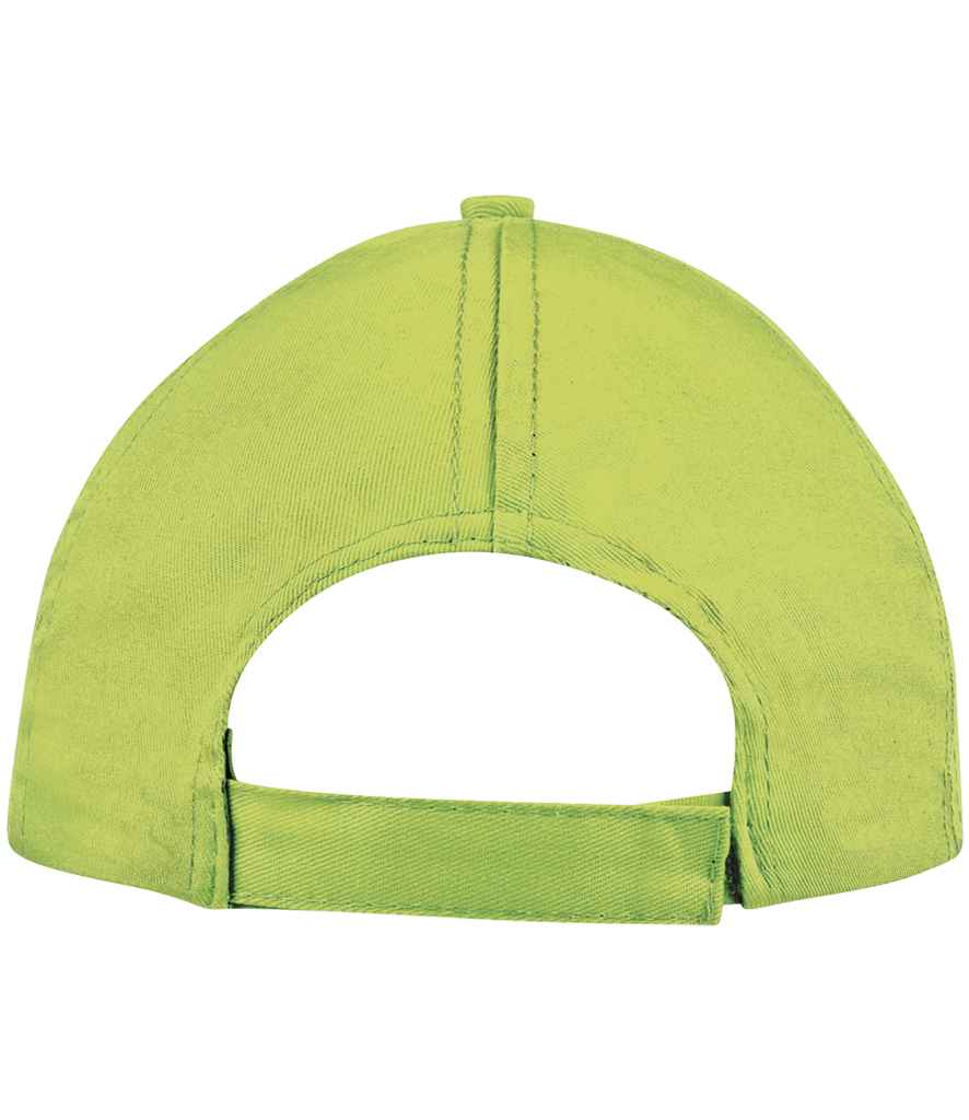 SOL'S Buzz Cap in Apple Green, back view
