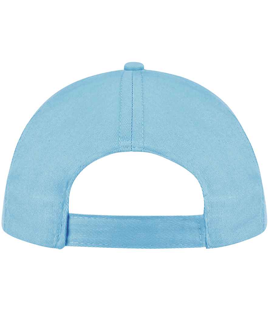 SOL'S Buzz Cap in Atoll Blue, back view