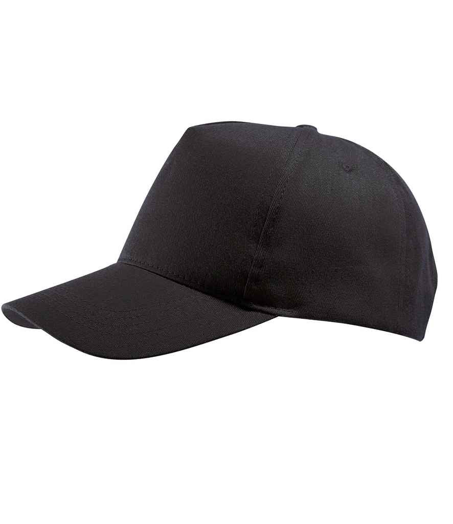 SOL'S Buzz Cap in Black, front view