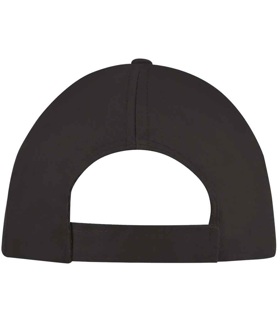 SOL'S Buzz Cap in Dark Grey, back view