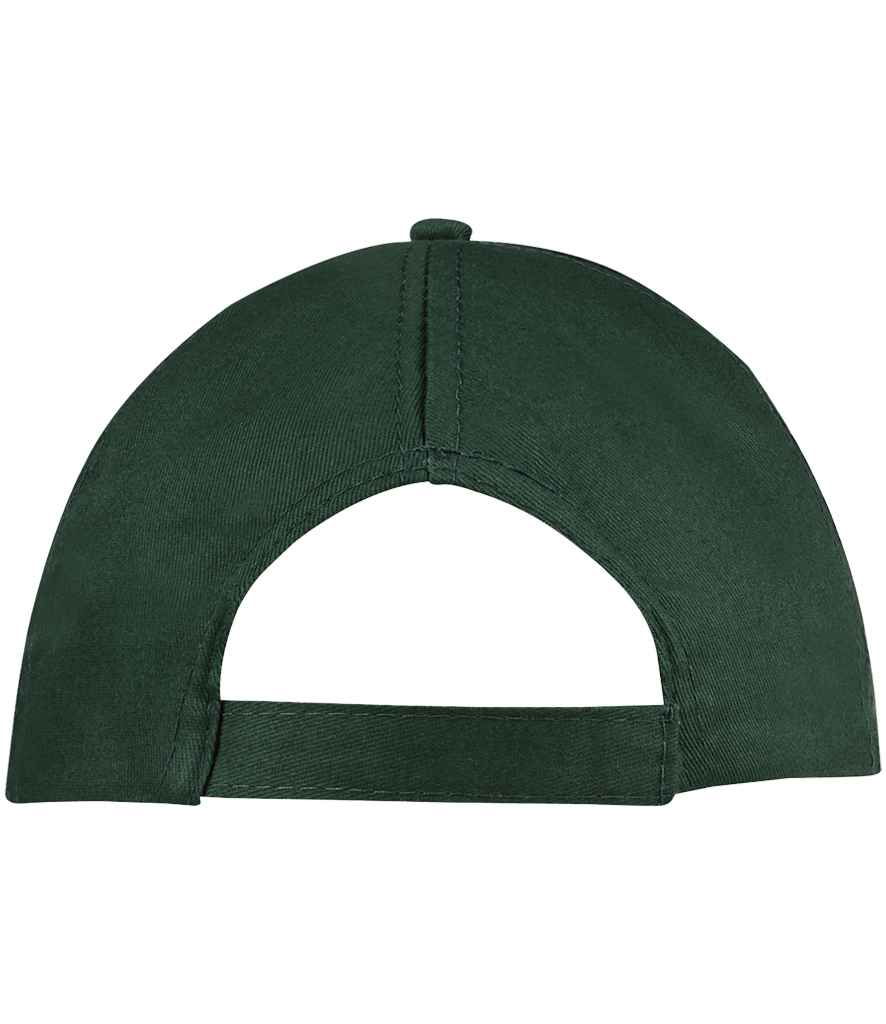 SOL'S Buzz Cap in Forest Green, back view