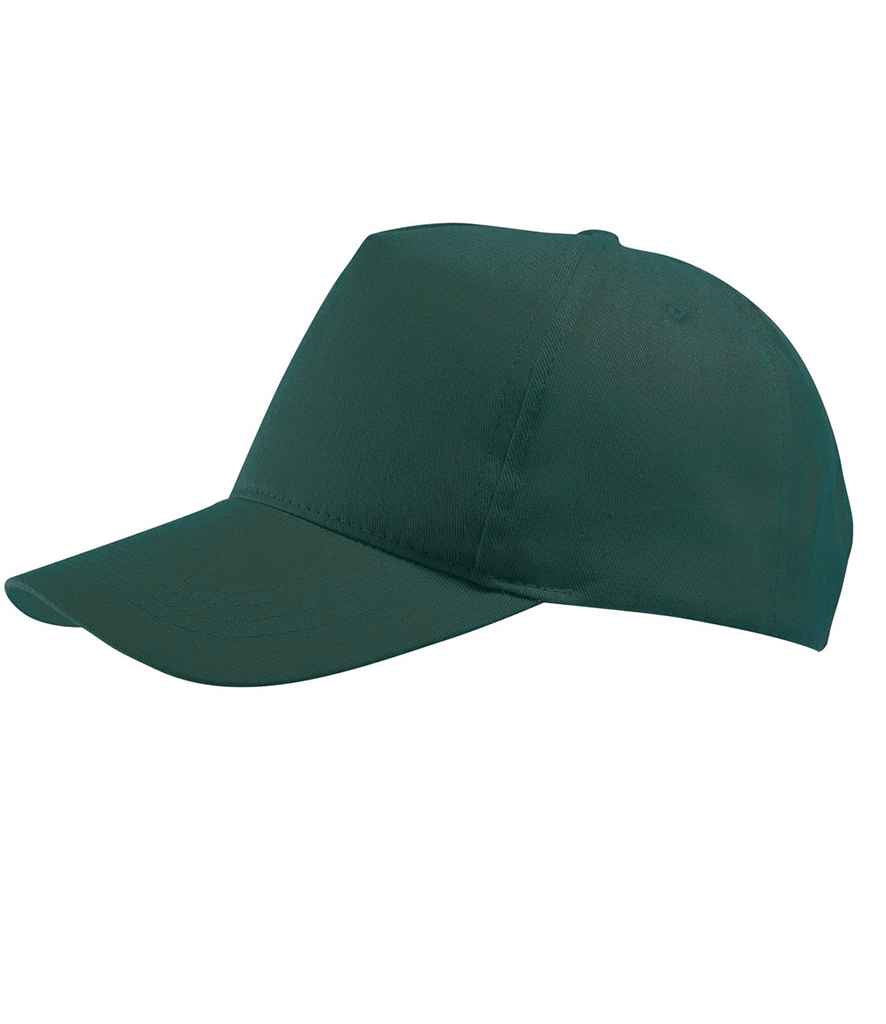 SOL'S Buzz Cap in Forest Green, front view