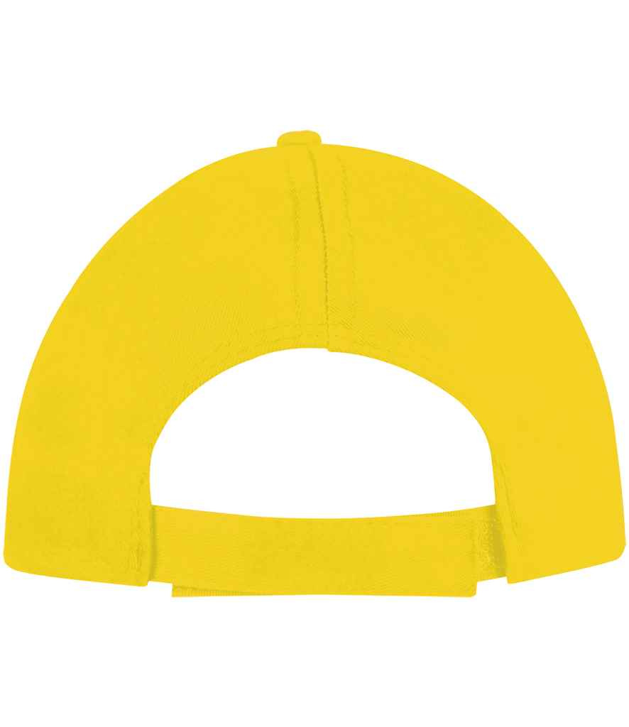 SOL'S Buzz Cap in Gold, back view