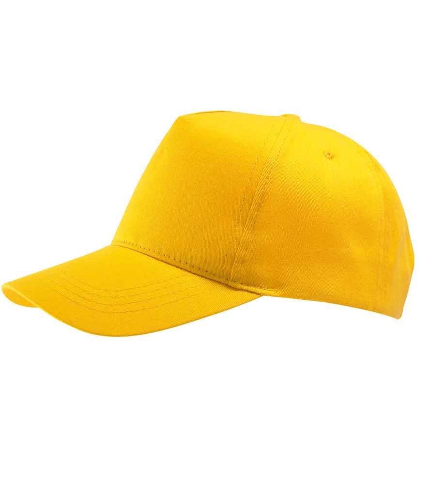 SOL'S Buzz Cap in Gold, front view
