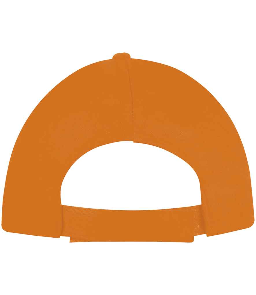 SOL'S Buzz Cap in Orange, back view