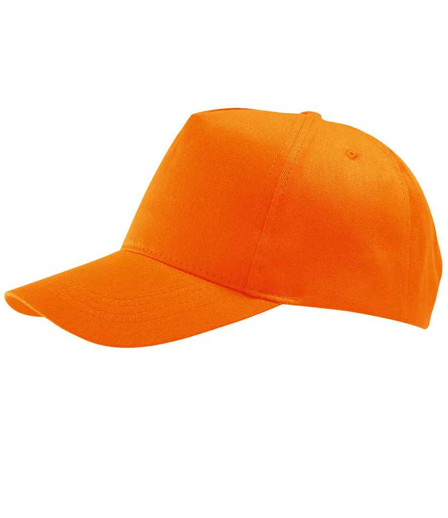 SOL'S Buzz Cap in Orange, front view