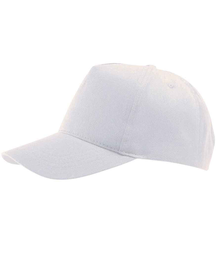SOL'S Buzz Cap in White, front view