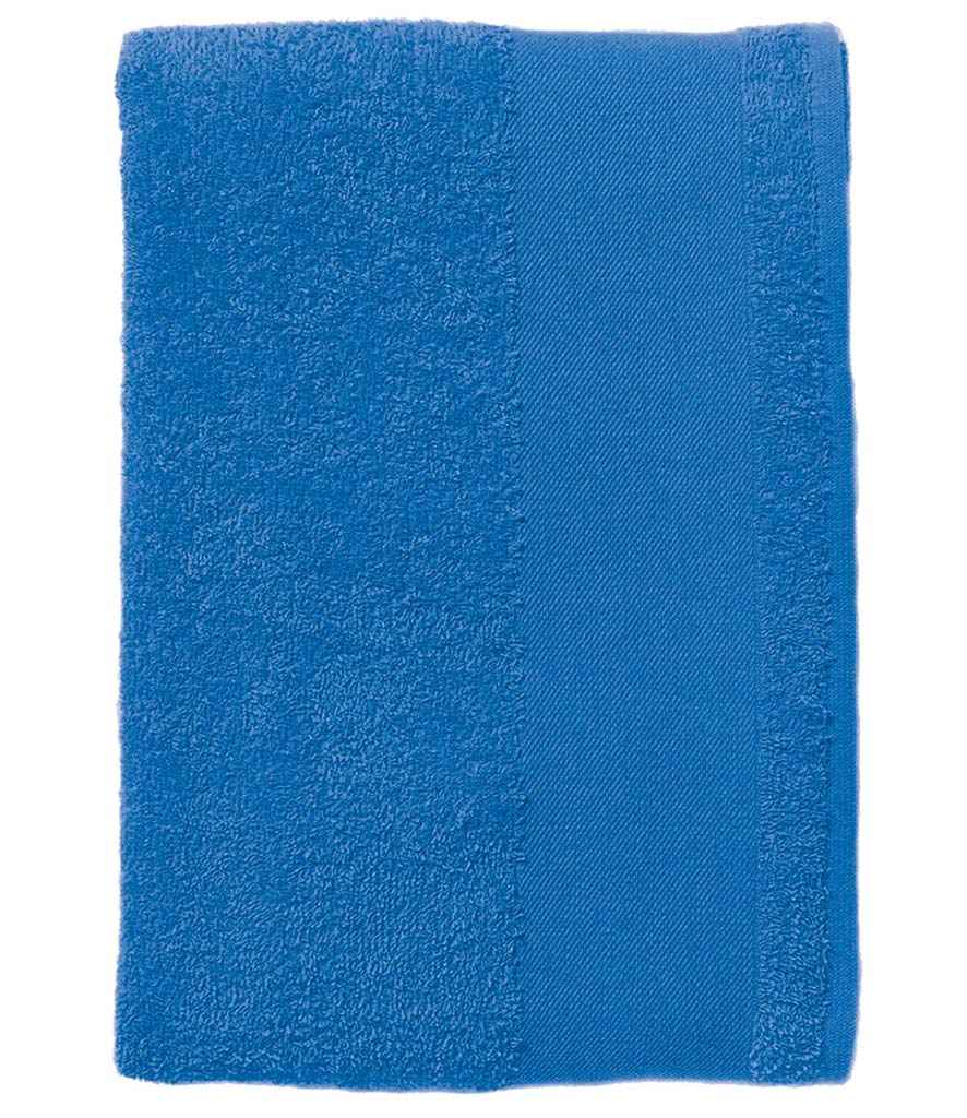 SOL'S Island 100 Bath Sheet in Royal Blue, front view