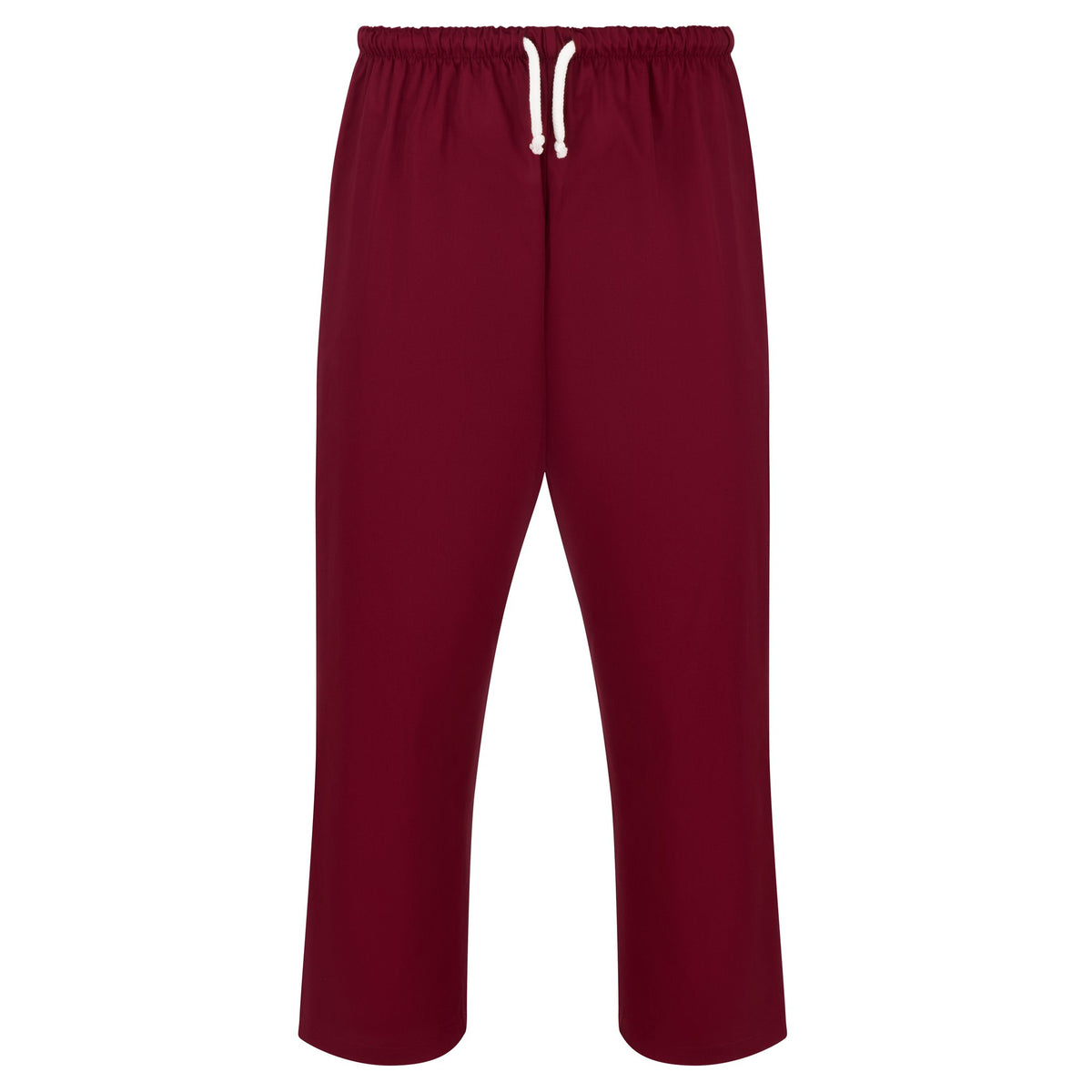 Orn Scrub Trousers - Maroon - front