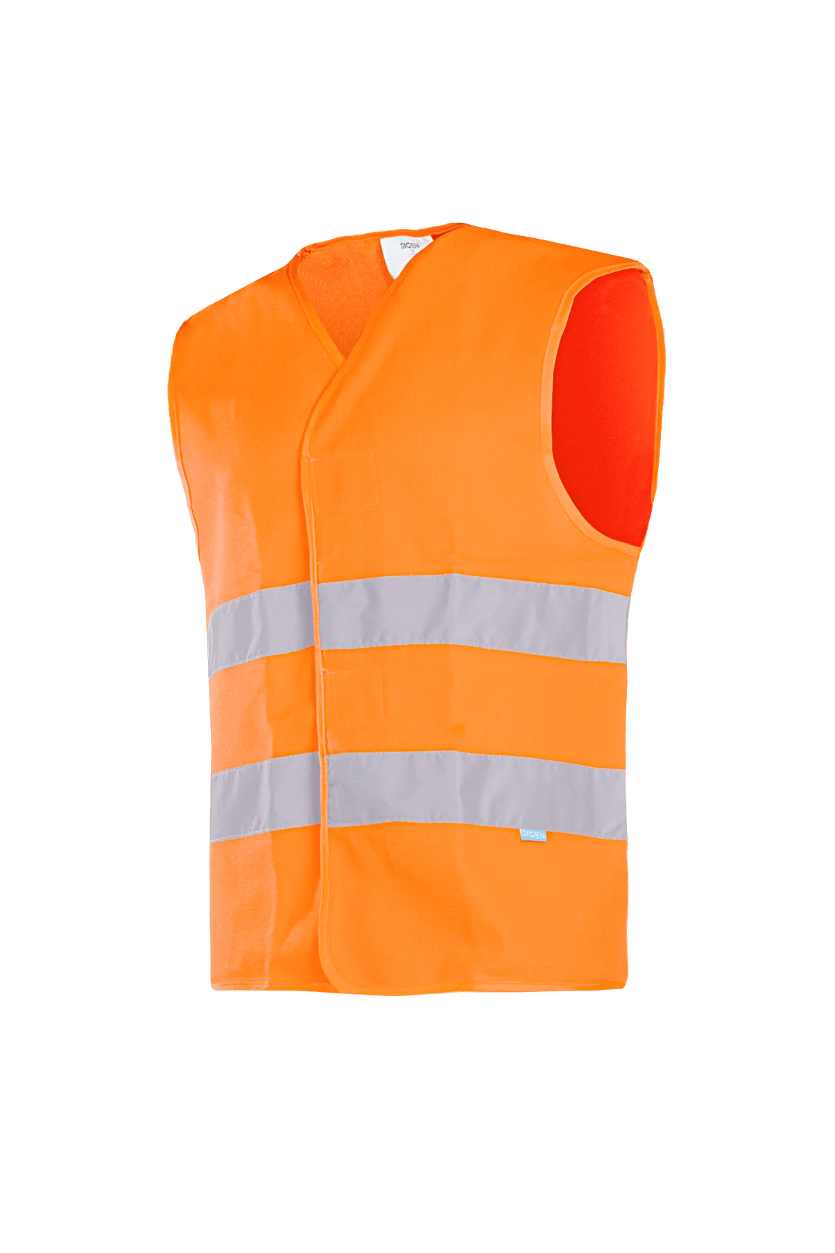 Sioen Elba in High-vis orange, side view