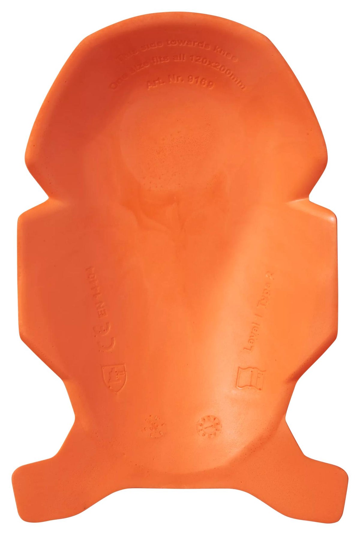 Snickers Workwear 9169 D3O Ergo Kneepads in Orange, back view