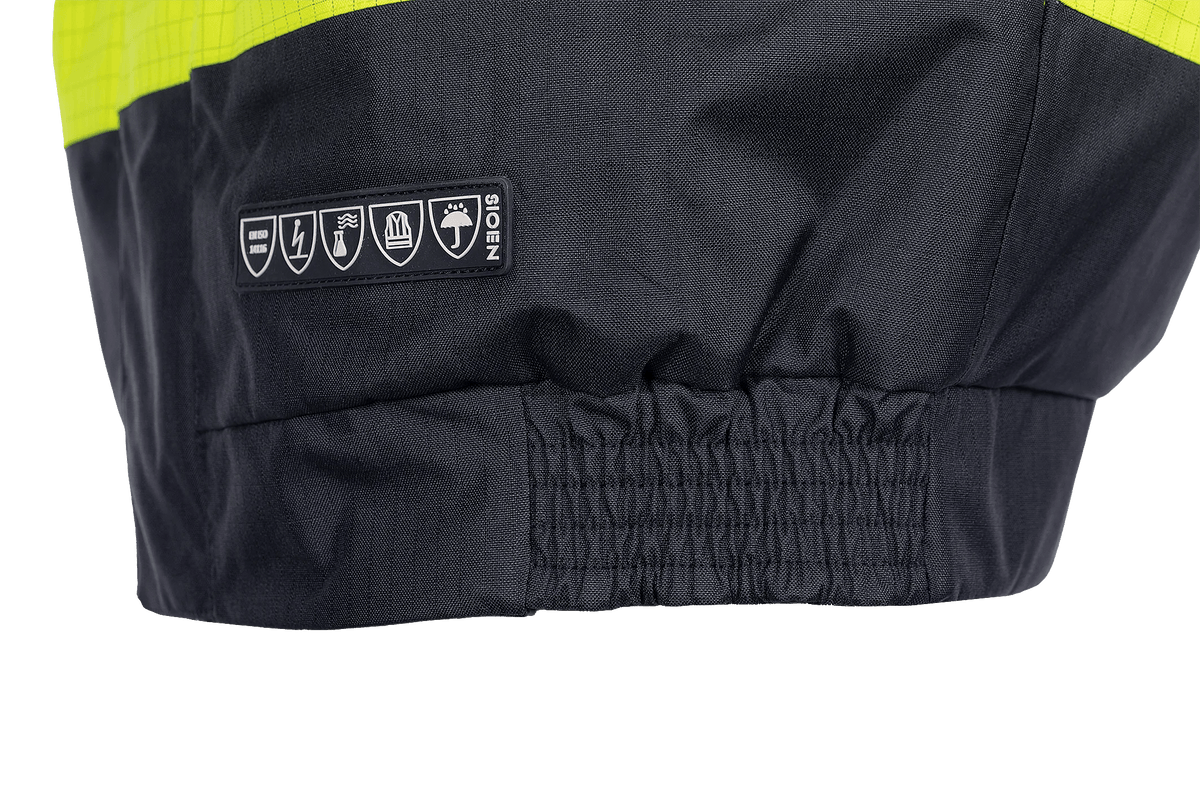 Sioen PRO Jibou in High-vis yellow/Navy blue